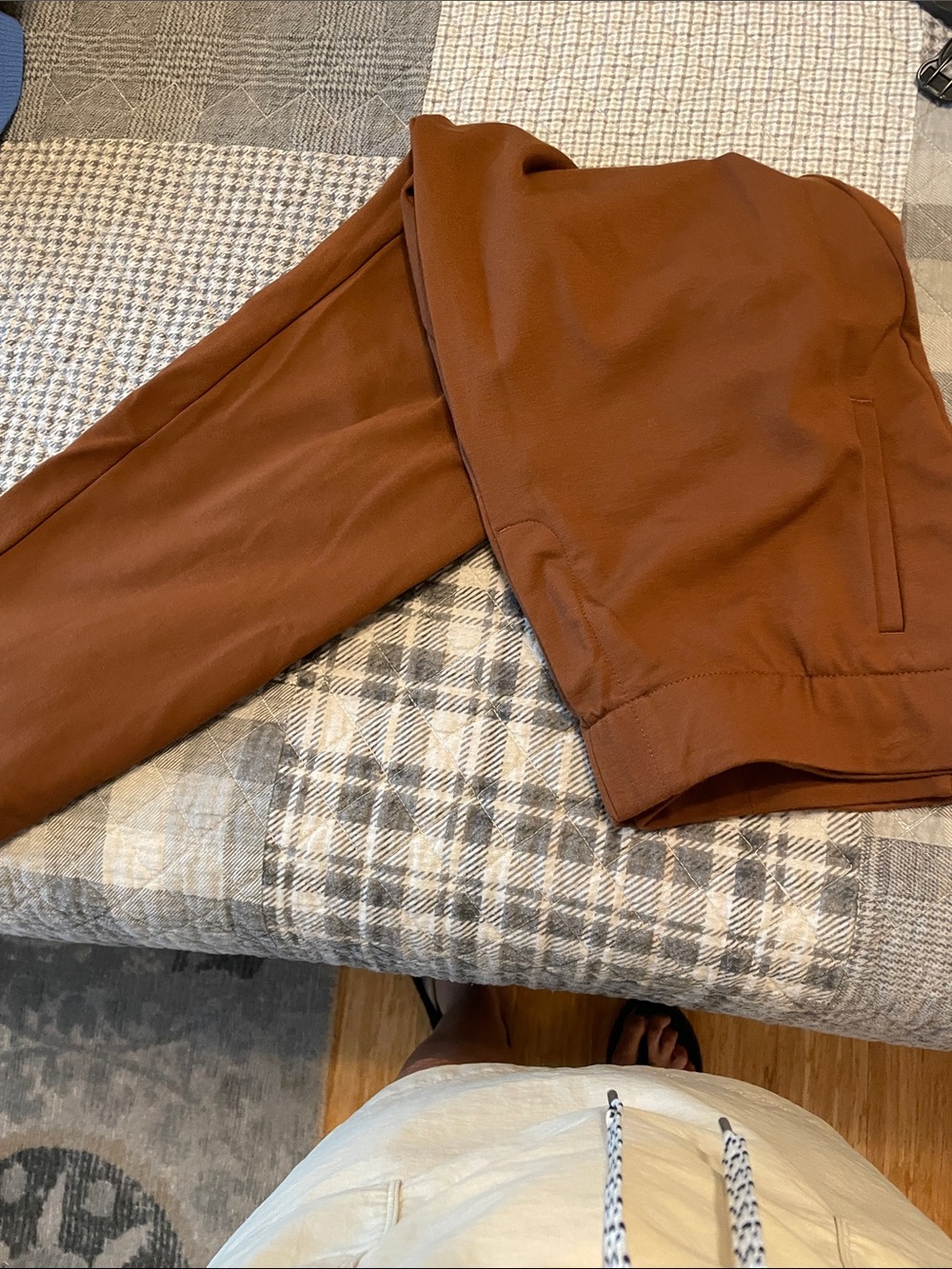 Women’s Rust Brown Pants - Casual